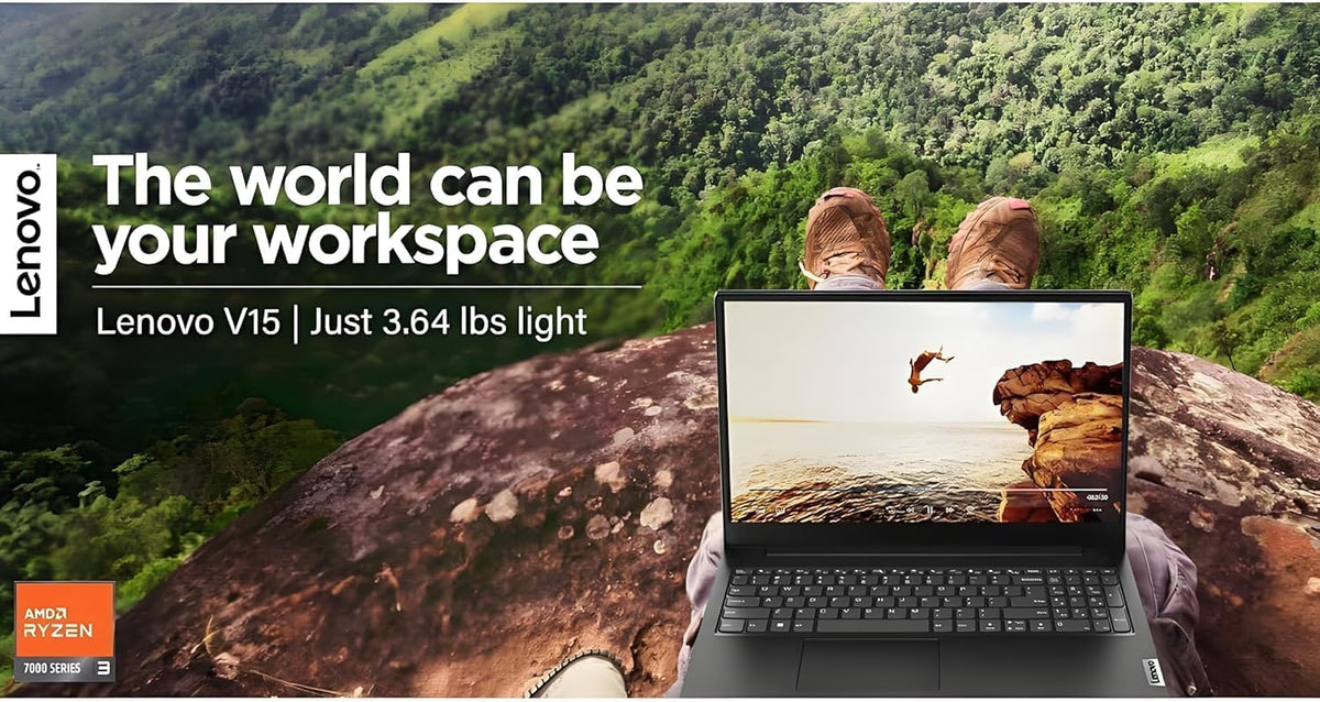 Lenovo 2026 Business Laptop with MS 365 for The Web, Intel Powerful Processor, 16GB DDR5, 256GB SSD, 15.6" FHD Display, Dolby Audio, HDMI, RJ-45, 10-Hour Battery Life, Windows 11 Pro