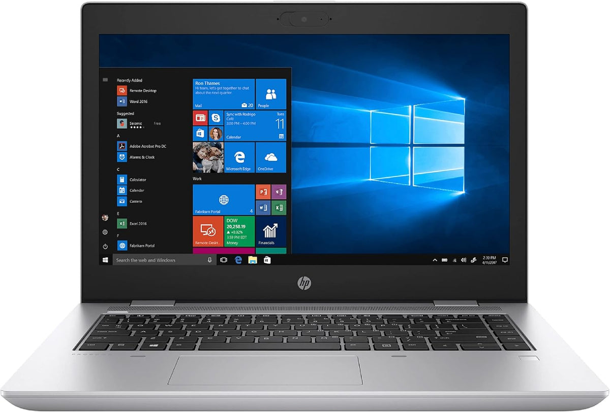 HP Probook 640 G5 14" FHD Notebook - Core i5-8365U - 32 GB RAM - 512 GB SSD - Natural Silver - Windows 11 Pro 64-bit - (Renewed)