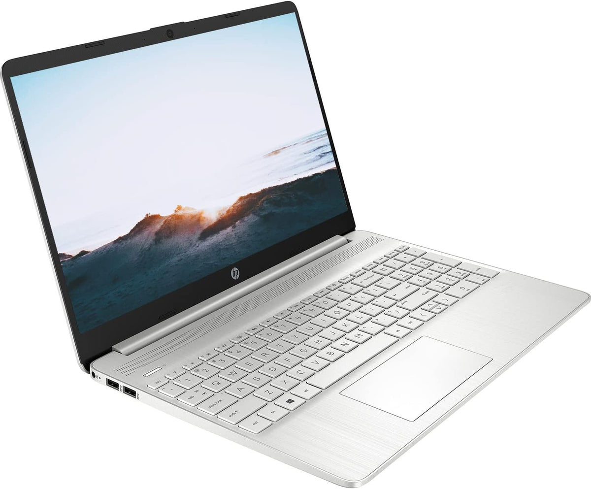 HP 15 Notebook Laptop, 15.6" FHD Display, Intel Core i5-1135G7, 32GB DDR4 RAM, 1TB PCIe NVMe SSD, Webcam, Wi-Fi, Bluetooth, Windows 11 Home, Silver