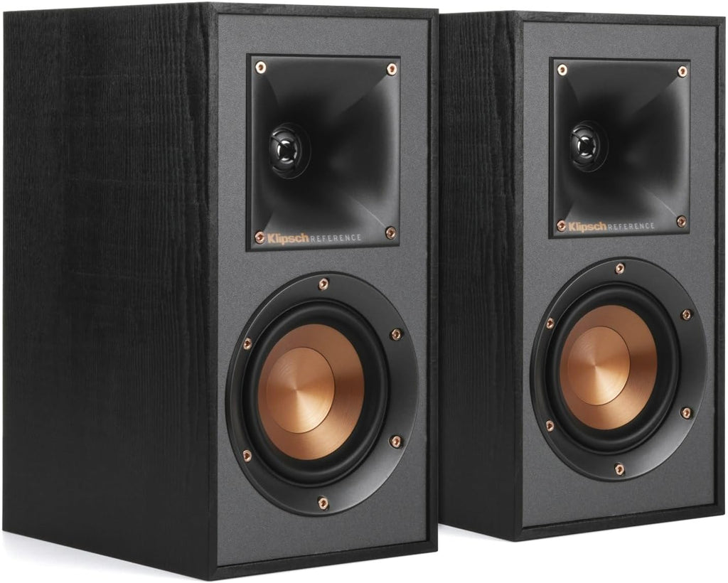 Klipsch R-41M Bookshelf Speakers (Pair) and R-52C Center Channel Home Theater Bundle