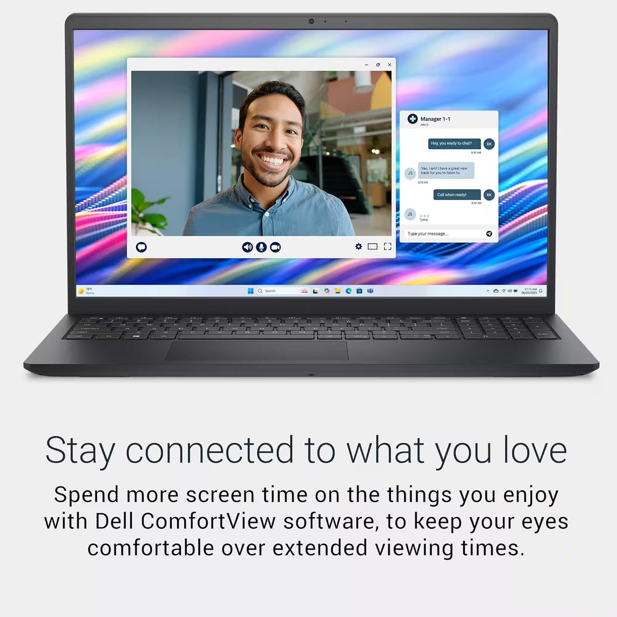 Dell 15 Laptop DC15250(2026), 15.6" FHD Touchscreen, 13th Gen Intel Core i7-1355U, Wi-Fi 6, Copilot AI, Type-C, 16 GB RAM, 1 TB SSD, Windows 11 Pro for Business & Student Traditional Laptop Computer