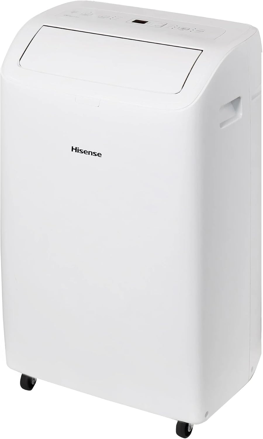 Hisense 8,000 BTU Portable Air Conditioner with Dual Hose & Inverter, 350 Sq Ft, Wi-Fi, ConnectLife App Google and Alexa, 3 operating modes, Noise 42 dB(A) - HAP0824TWD (Renewed), White
