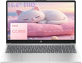 HP 15.6" FHD Laptop 2026 Edition with Copilot AI, 16GB RAM, 256GB SSD, Intel Processor, Long Battery Life, Lightweight, Windows 11 for Students & Office(Renewed)