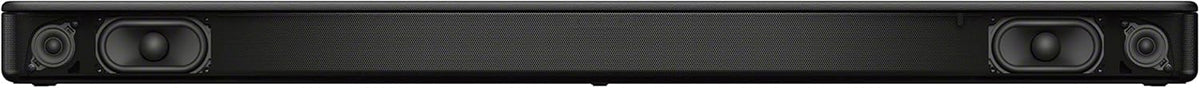 Sony S100F 2.0ch Soundbar with Bass Reflex Speaker, Integrated Tweeter and Bluetooth, (HTS100F), easy setup, compact, home office use with clear sound black