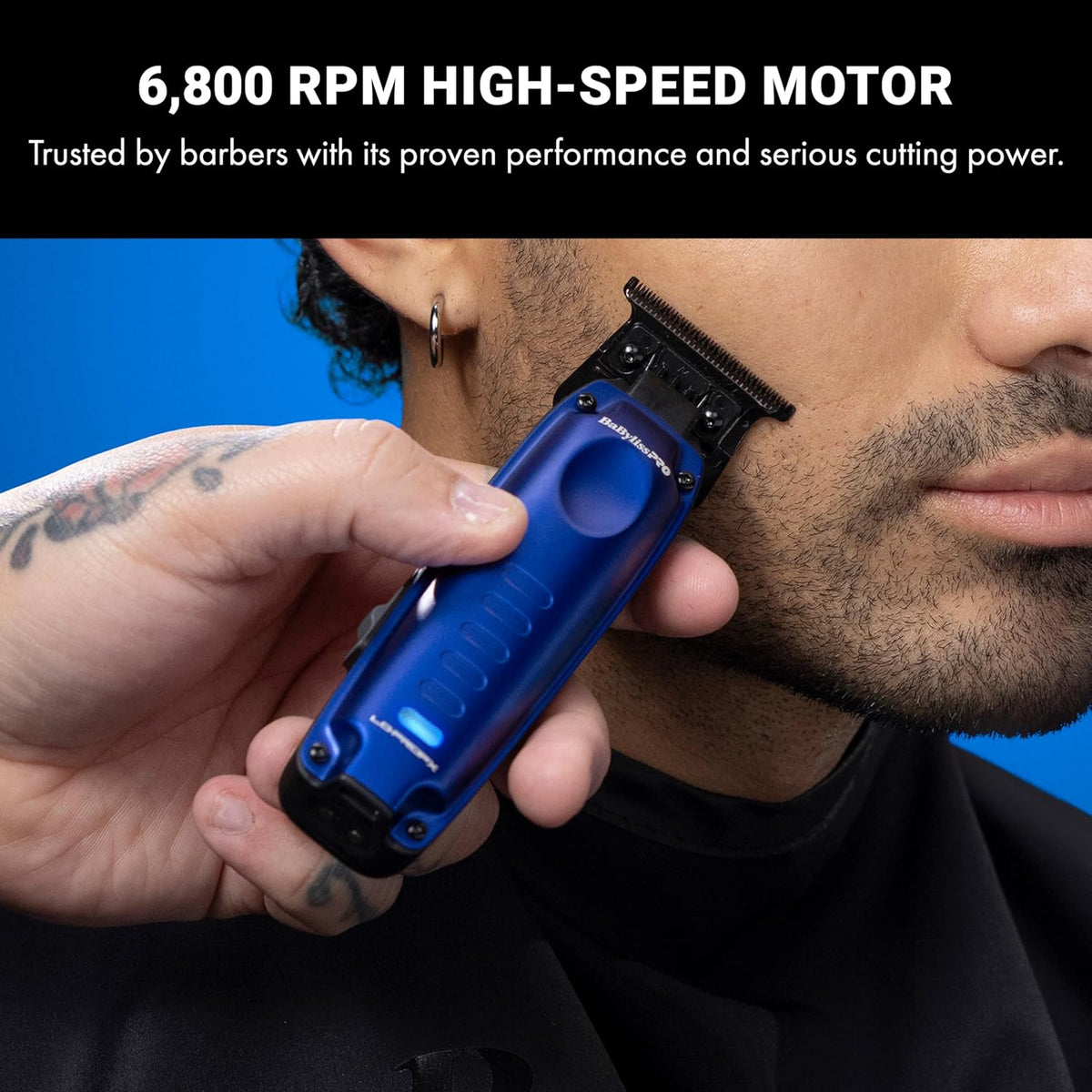 BaBylissPRO High-Performance Compact LO-PROFX Trimmers for Men