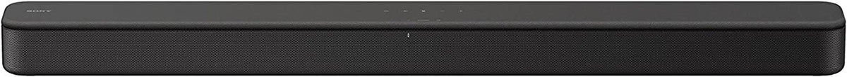 Sony S100F 2.0ch Soundbar with Bass Reflex Speaker, Integrated Tweeter and Bluetooth, (HTS100F), easy setup, compact, home office use with clear sound black