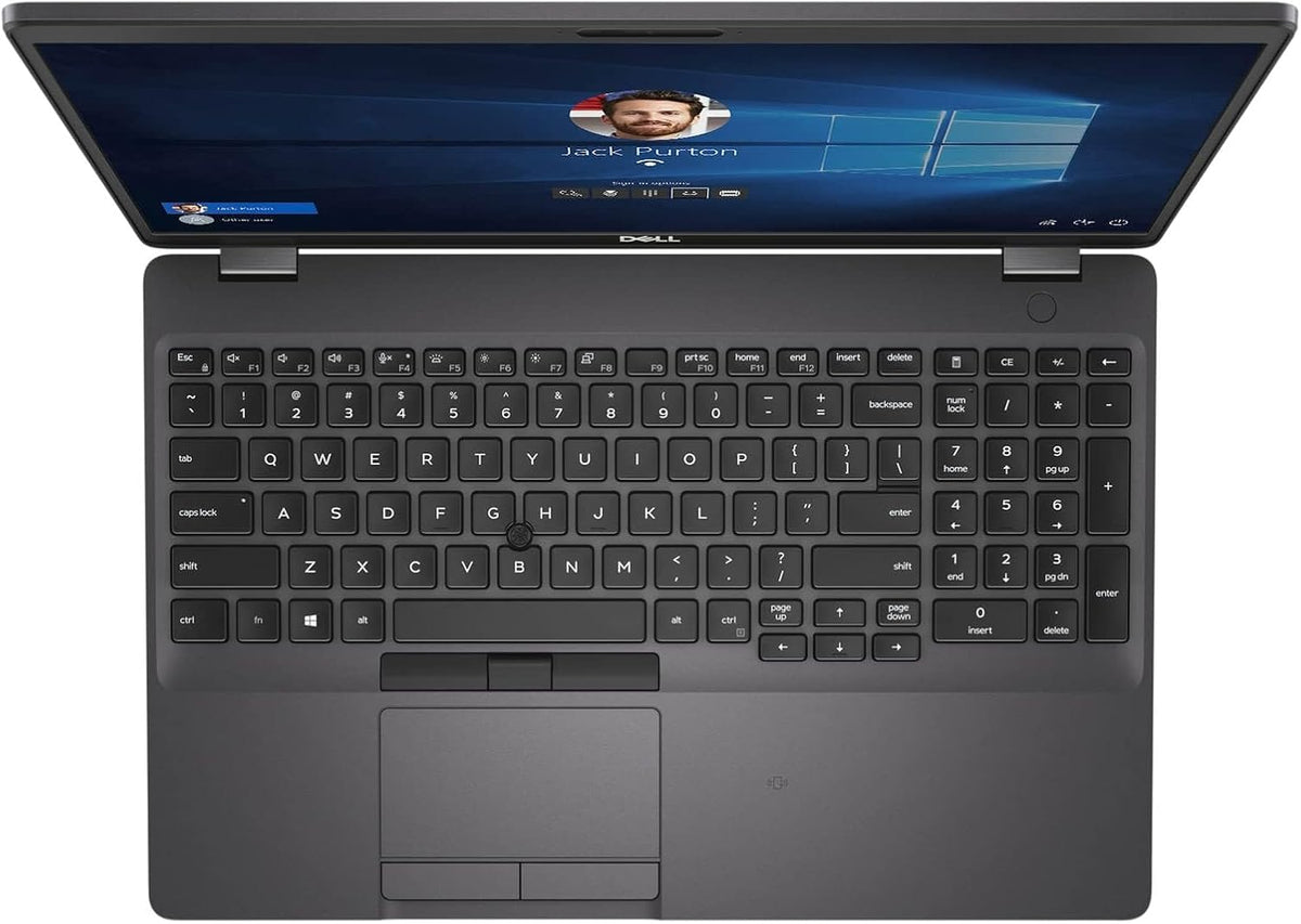Dell Precision 3540 Workstation Laptop | 15.6" 1366x768 HD | Core i5-8365U - 256GB SSD Hard Drive - 8GB RAM | 4 cores @ 4.1 GHz Win 11 Pro Black (Renewed)