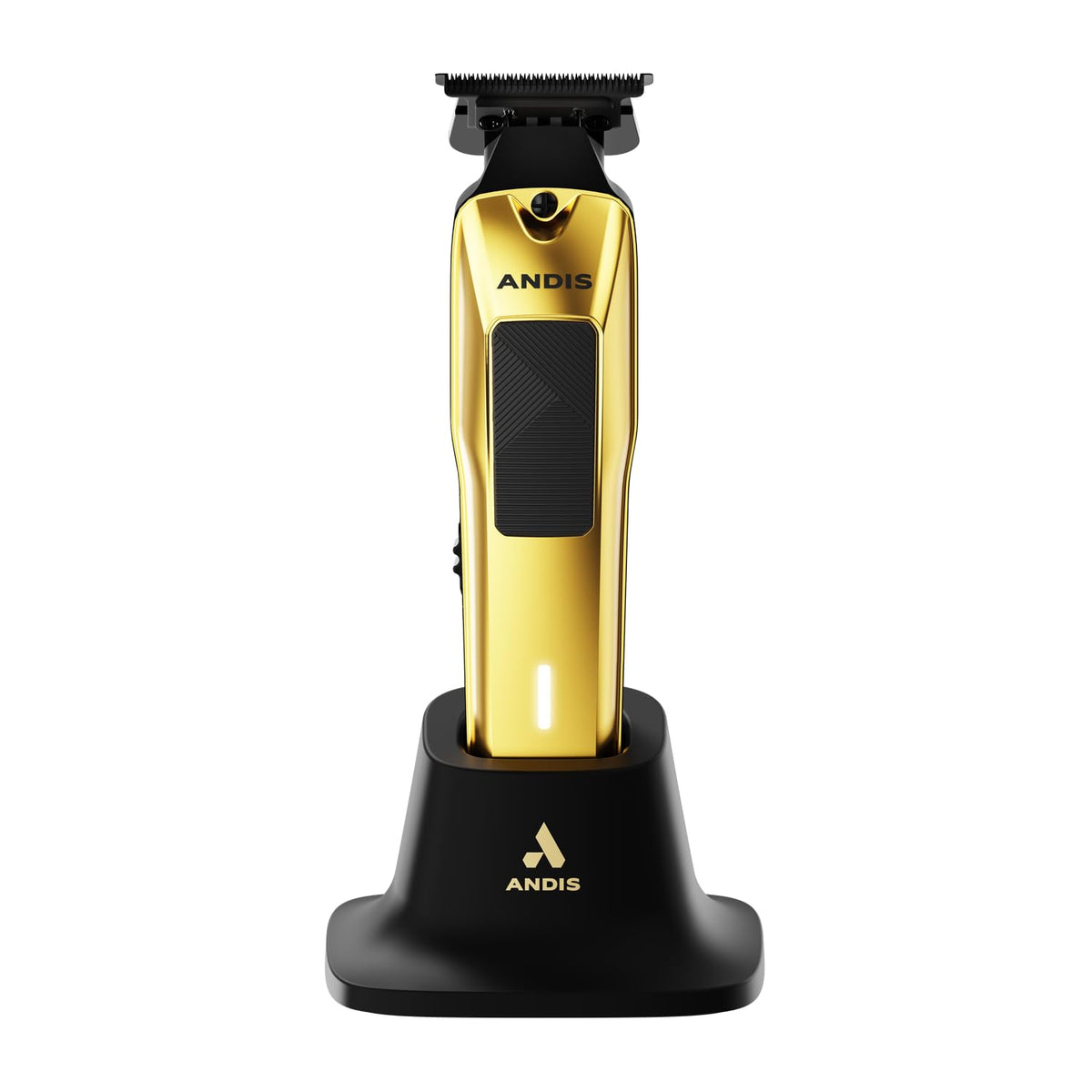Andis 562310 Phenom Professional Cord/Cordless Lithium-ion Electric Beard & Hair Trimmer with Charging Stand, Gold