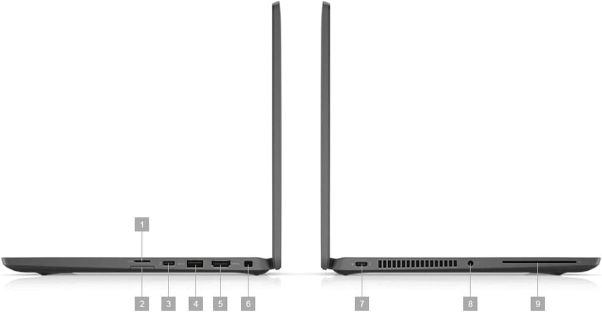 Dell Latitude 7320 Laptop | 13.3" 1920x1080 FHD | Core i5-1145G7-256GB SSD Hard Drive - 16GB RAM | 4 cores @ 4.4 GHz Win 11 Home Black (Renewed)