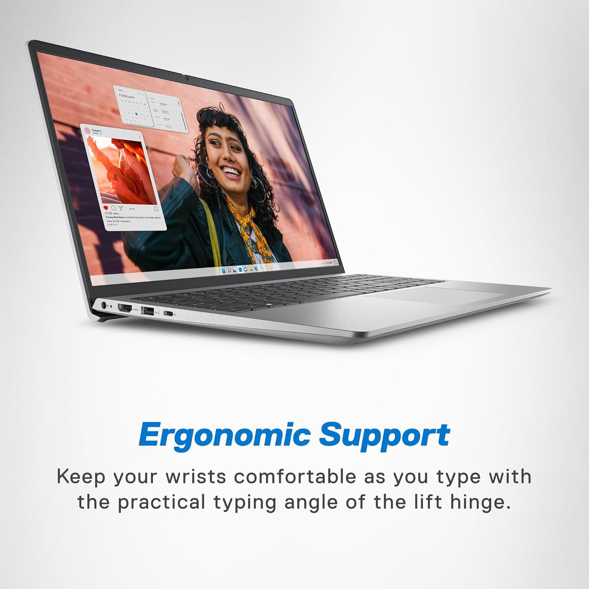 Dell Inspiron 3530 Laptop - 15.6-inch FHD 120Hz Display, Intel Core i5-1334U Processor, 16GB DDR4 RAM, 512GB SSD, Intel Iris Xe Graphics, Windows 11 Home, Migrate Services - Platinum Silver (Aluminum)