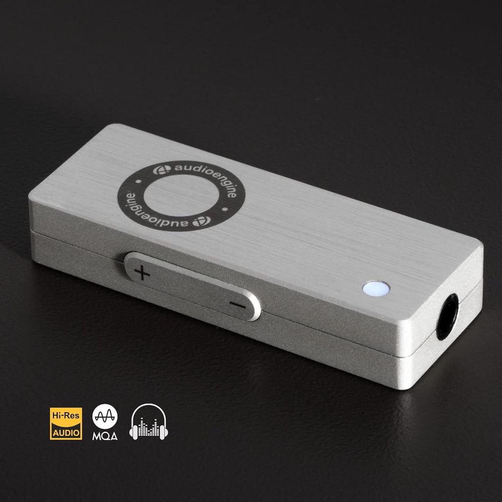 Audioengine DAC3 32-Bit Mobile Headphone Digital to Analog Converter for Hi-Res Music and Audio