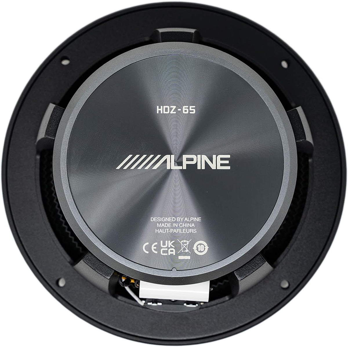 Alpine HDZ-65 Status Hi-Res 6.5” Coaxial Speaker Set, Pair