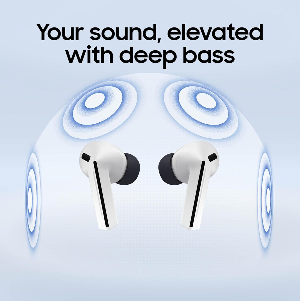 SAMSUNG Galaxy Buds 3 FE (2025) True Wireless Bluetooth Earbuds, Active Noise Cancellation, Powerful Sound, Clear Calls, Long Lasting Battery, Hands Free AI, Black US Version, 2 Year Warranty