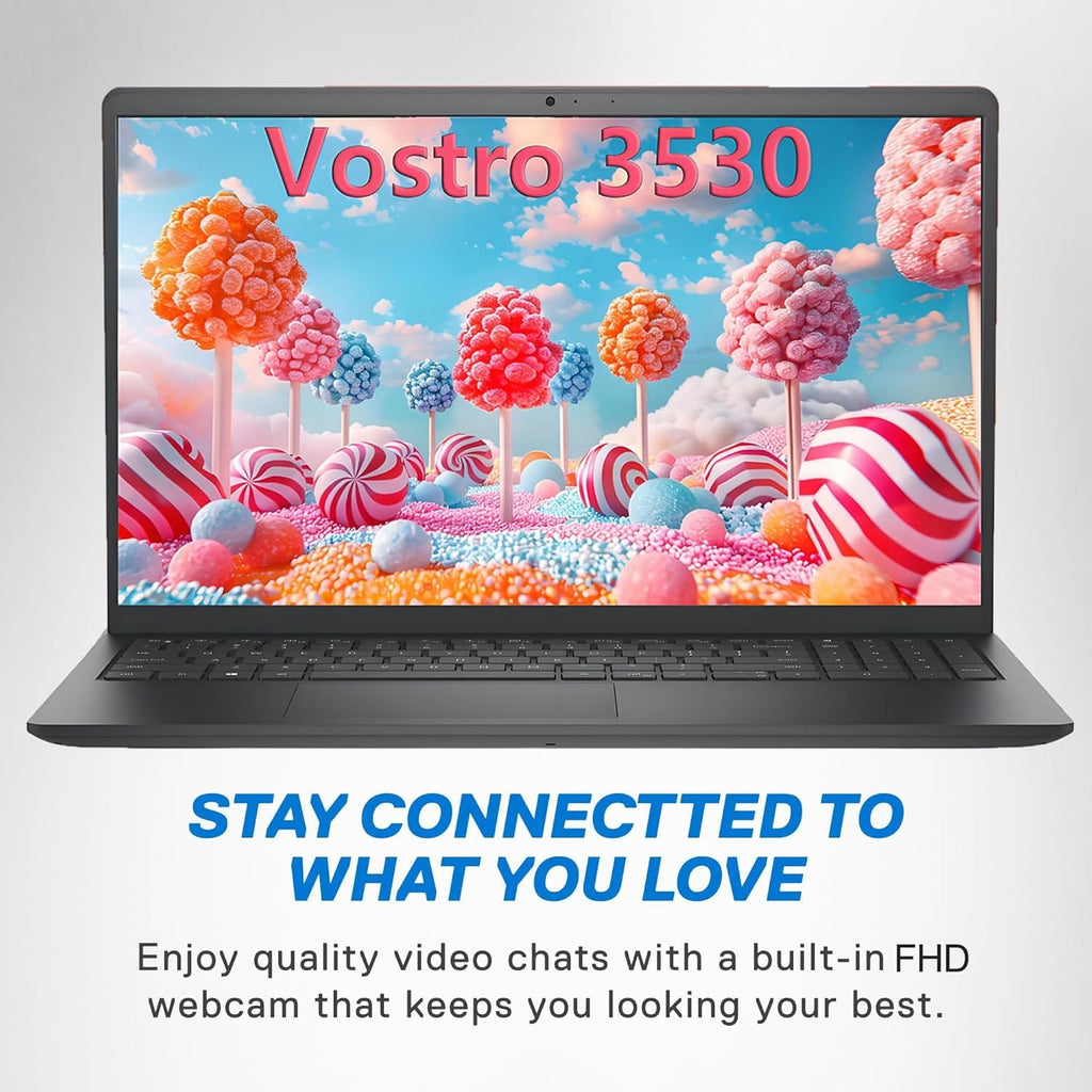 Dell 15.6" 3530 Laptop Computer for Home & Business Student, Intel 10-Core i5-1334U (Beat i7-1250U), 16GB RAM, 1TB PCIe SSD, 120Hz FHD, WiFi, Bluetooth, Carbon Black, Windows 11 Pro(Renewed)