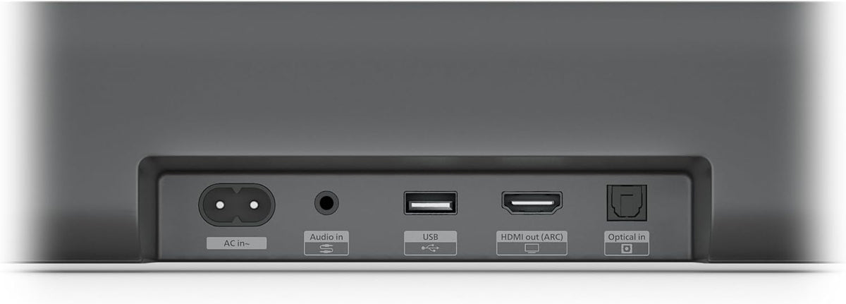 Philips B5309 2.1 Channel Soundbar with Wireless Subwoofer - Bluetooth, HDMI ARC, DTS Virtual:X, 240W Max Power, Dark Grey