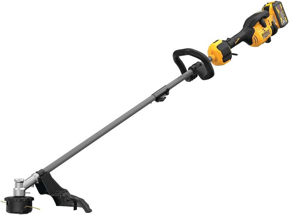 DEWALT 60V Cordless String Trimmer with Battery & Charger Included, 17 Inch, Attachment Capable (DCST972X1)