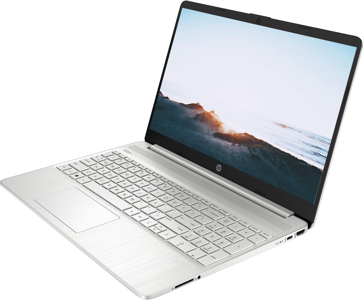 HP 15 Notebook Laptop, 15.6" FHD Display, Intel Core i5-1135G7, 32GB DDR4 RAM, 1TB PCIe NVMe SSD, Webcam, Wi-Fi, Bluetooth, Windows 11 Home, Silver