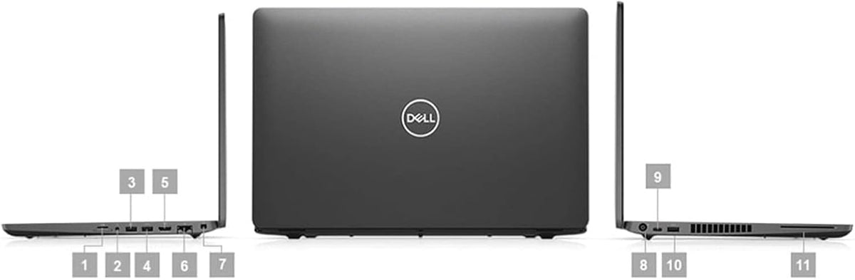 Dell Precision 3540 Workstation Laptop | 15.6" 1366x768 HD | Core i5-8365U - 256GB SSD Hard Drive - 8GB RAM | 4 cores @ 4.1 GHz Win 11 Pro Black (Renewed)