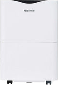 Hisense 35 Pint 3,000 sq. ft. Portable Dehumidifier, Low Noise Airflow System, 3-Speed, Removable Washable Filter, Easy-carry handle - HD3524