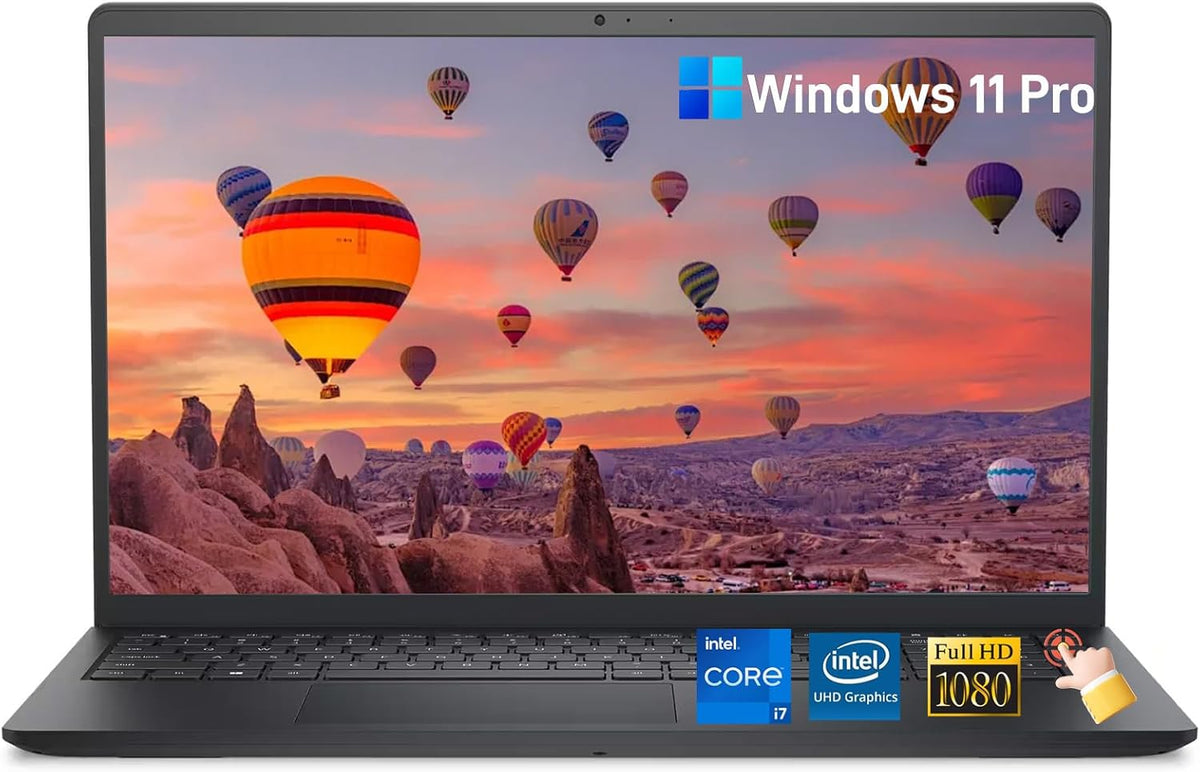 Dell 15 Laptop DC15250(2026), 15.6" FHD Touchscreen, 13th Gen Intel Core i7-1355U, Wi-Fi 6, Copilot AI, Type-C, 16 GB RAM, 1 TB SSD, Windows 11 Pro for Business & Student Traditional Laptop Computer
