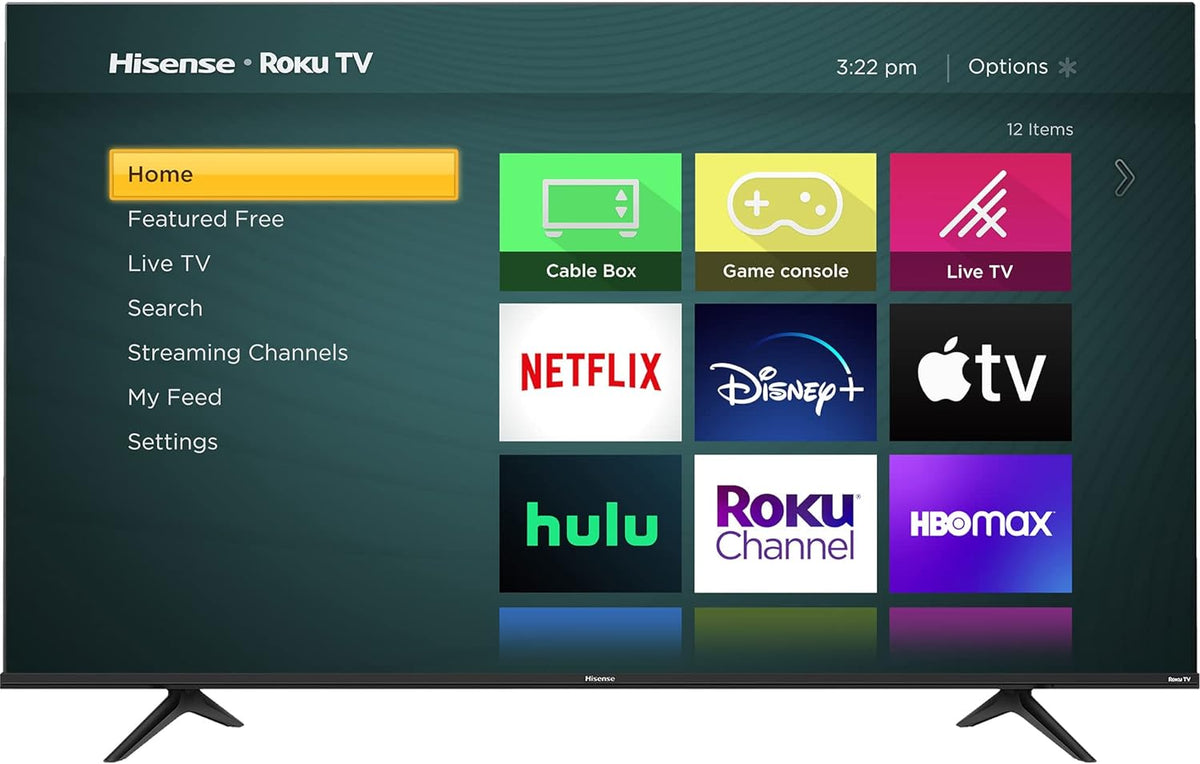 Hisense 50-Inch Class R6090G Roku 4K UHD Smart TV with Alexa Compatibility (50R6090G, 2020 Model)