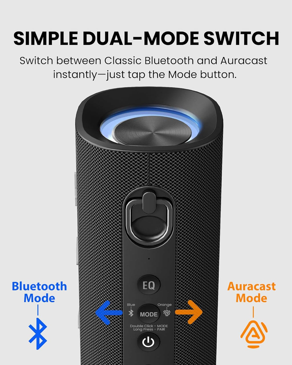 Avantree Harmony A1 – Auracast Multi-Room Wireless Speaker System for Whole-Home Audio & Background Music, Expandable Setup for Stores & Small Venues, Bluetooth Audio Input, Optical & AUX