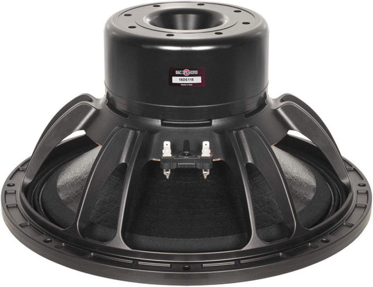 B&C Speakers 15DS115-4 LF Drivers 15-inch 4 Ohms Impedance 1600 Watts Rms 3200 Watts Max Neodymium Pro Audio Component Speaker Driver for Motorcycle Car