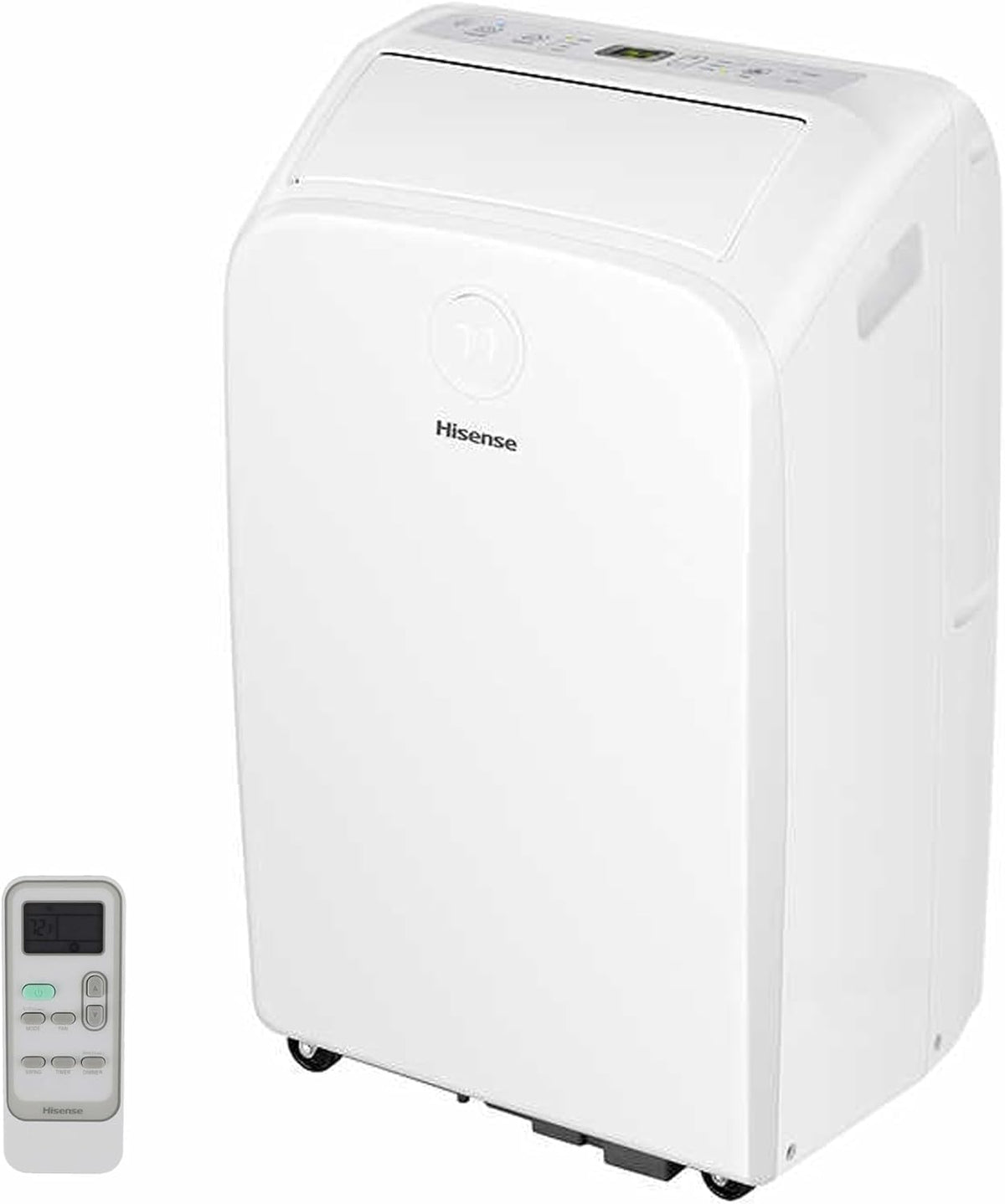 Hisense (Refurbished) AP55023HR1GD Smart 8,000 BTU Dual Hose Portable Air Conditioner with Heat Pump (Renewed)