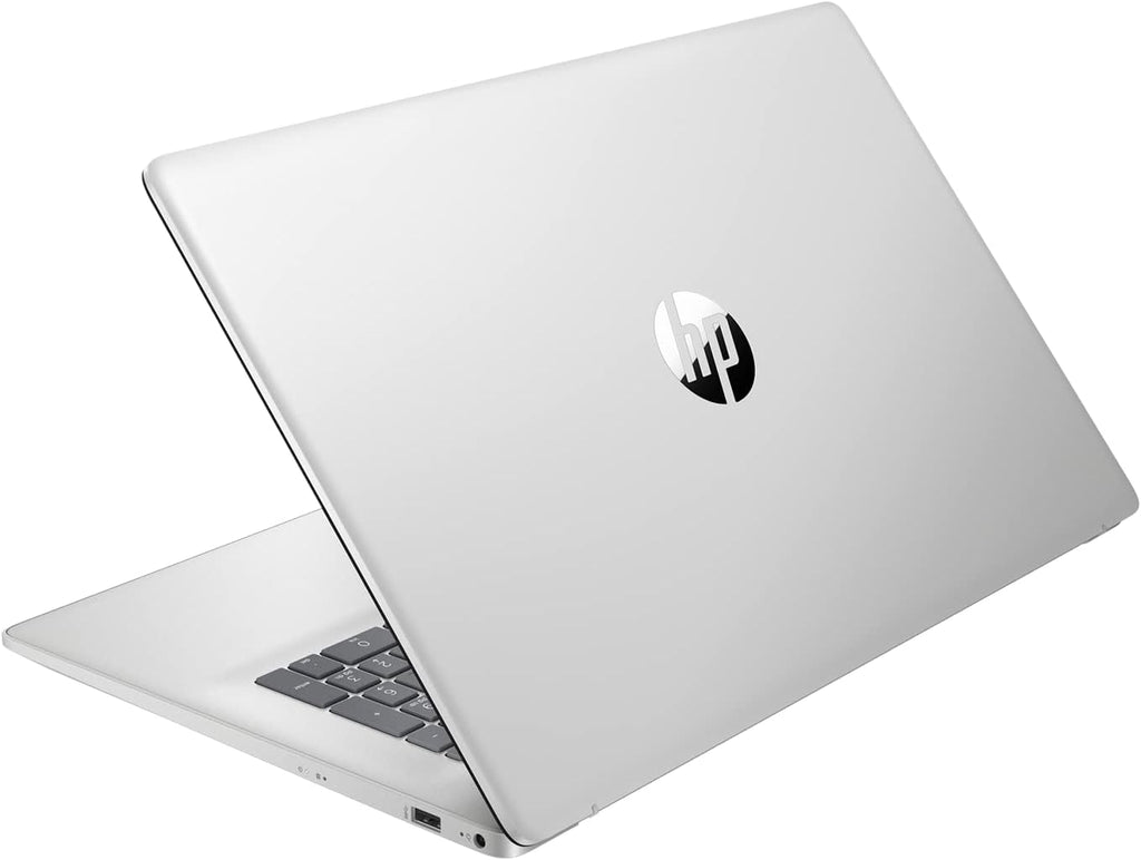 HP 17 Laptop, 17.3” HD+ Display, 11th Gen Intel Core i3-1125G4 Processor, 8GB RAM, 512GB SSD, Wi-Fi, HDMI, Webcam, Windows 11 Home, Silver