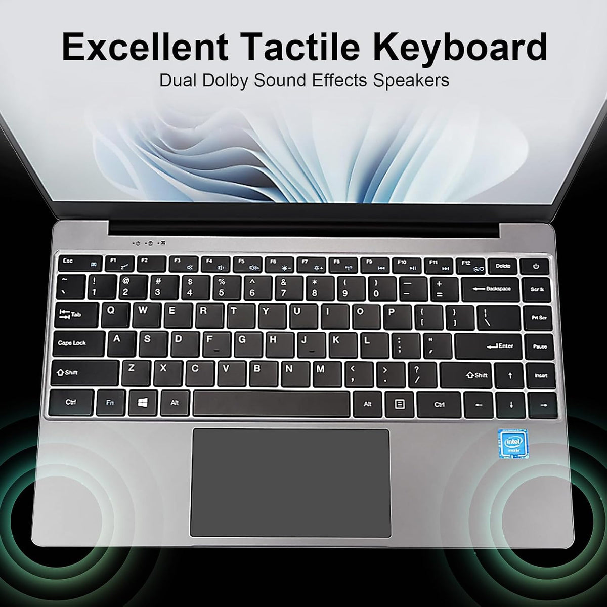 15.6" School Laptop,Compatible With Windows 11 Laptop Computer for Business ,8GB RAM 256GB SSD,Intel N4000, FHD 1920 x 1080 Screen,MS Office,WiFi,BT4,2xUSB3.0,Long Battery Life Student Computer