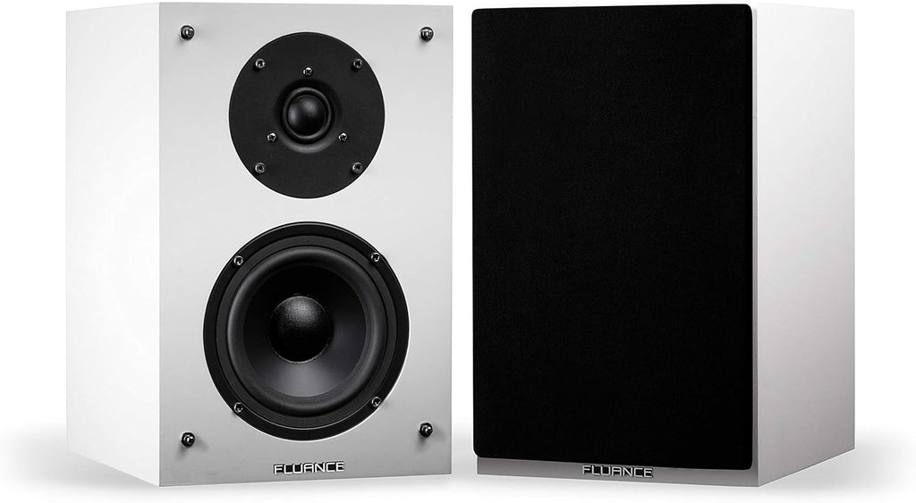 Fluance Elite High Definition Surround Sound Home Theater 7.1 Speaker System Including Floorstanding Towers, Center Channel, Surround, Rear Surround Speakers and DB10 Subwoofer - White (SX71WHR)