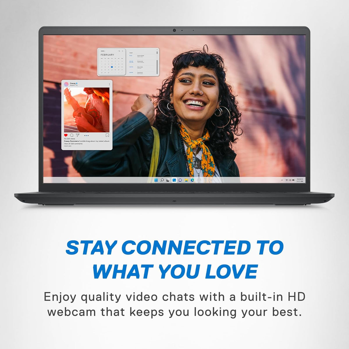 Dell Inspiron 3530 Laptop - 15.6-inch FHD (1920x1080) Display, Intel Core i3-1305U Processor, 8GB DDR4 RAM, 512GB SSD, Intel UHD Graphics, Windows 11 Home, Onsite Service - Carbon Black