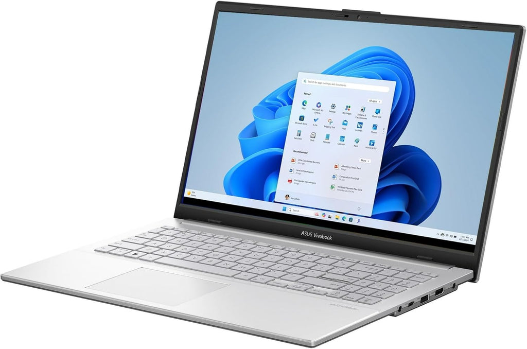 ASUS Vivobook 15.6" FHD PC Laptop|AMD Ryzen 5 7520U(Beat i7-1255U)|AMD Radeon Graphics|WIFI5|Cool Silver| 16GB RAM DDR5 | 512GB SSD | Windows 11 Pro |