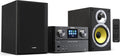Philips Bluetooth & WiFi Stereo System for Home with CD Player, Spotify, Internet Radio, FM Radio, MP3 Playback, Crisp Highs and Rich Bass 100W, Remote Control Included