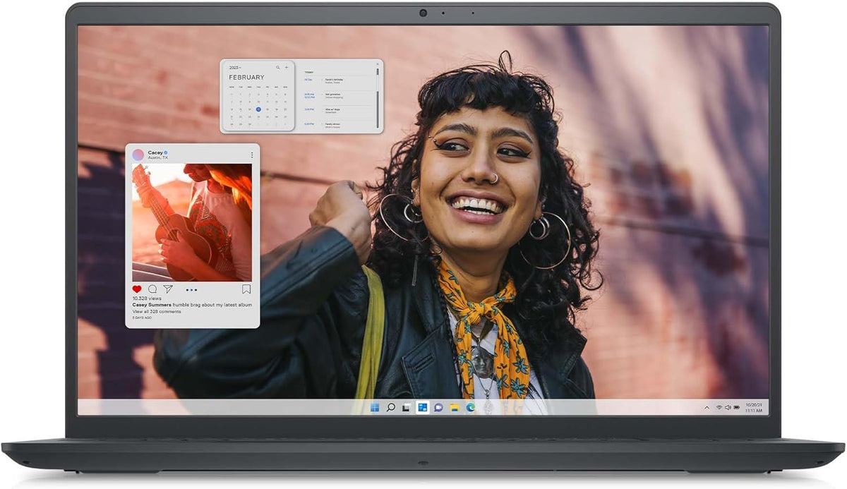 Dell Inspiron 3530 Laptop - 15.6-inch FHD (1920x1080) Display, Intel Core i3-1305U Processor, 8GB DDR4 RAM, 512GB SSD, Intel UHD Graphics, Windows 11 Home, Onsite Service - Carbon Black