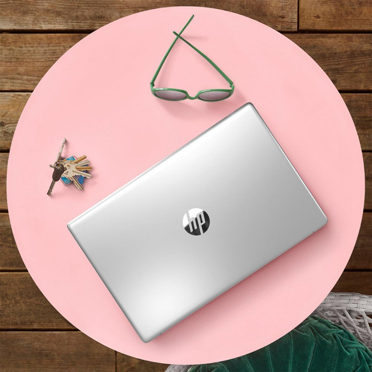 HP Essential Laptop, 17.3” FHD Screen, Intel Core i3-N305, 8GB RAM, 256GB SSD, Webcam, HDMI, Fingerprint Reader, Wi-Fi 6, Bluetooth, Windows 11 Home, Sliver