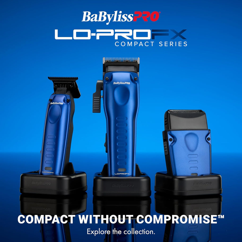 BaBylissPRO High-Performance Compact LO-PROFX Trimmers for Men
