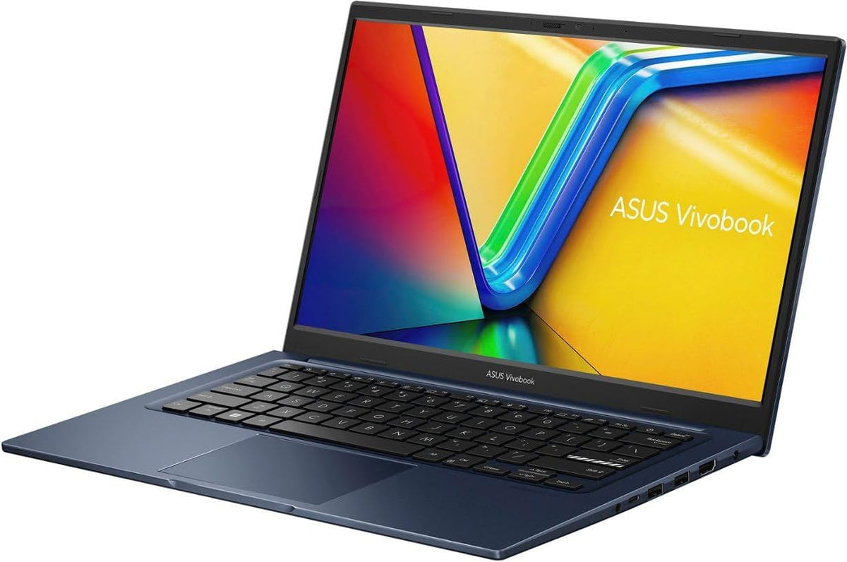 ASUS Vivobook Laptop 14.0" FHD Display (6-Core Intel i3-1215U, 16GB RAM, 1TB PCIe SSD, Intel UHD, WiF 6E, Bluetooth 5.3, Webcam, Win 11 Pro) w/DKZ USB Hub Port Expander
